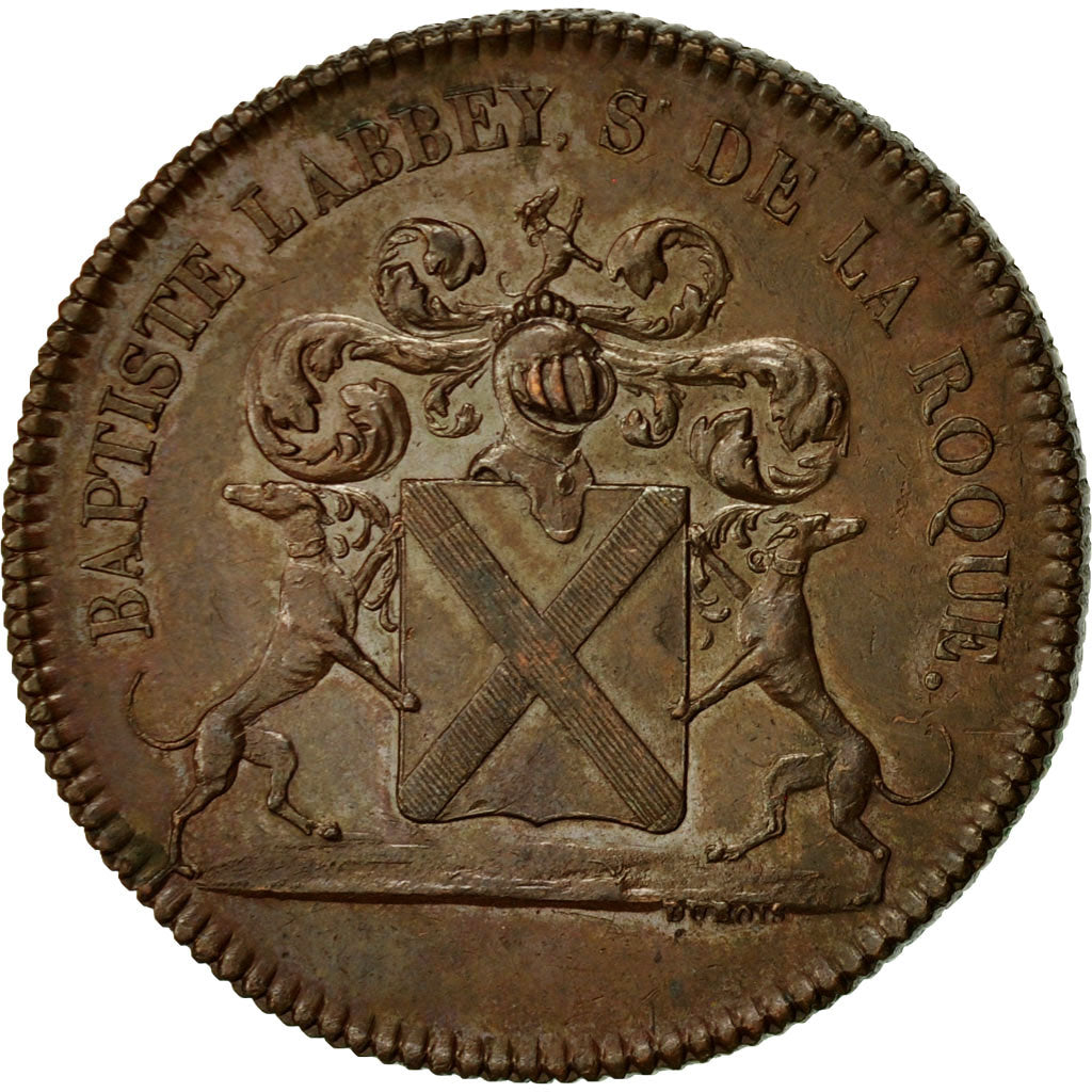 Frankreich, Token, Villes et Noblesse de Normandie, Baptiste Labbey, Sr de la