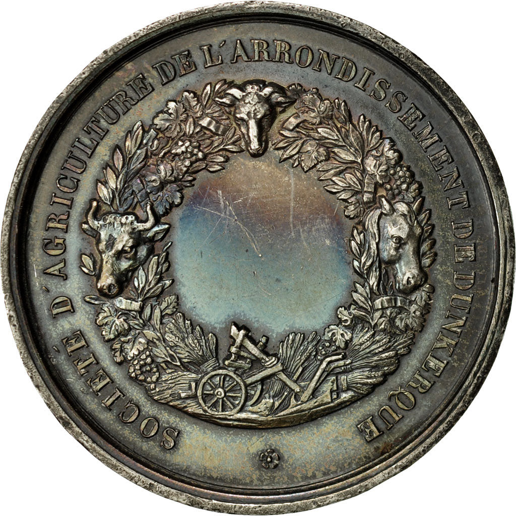 France, Médaille, Olivier de Serres, Société d'Agriculture de Dunkerque, De