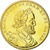 France, Medal, Les rois de France, henri IV, MS(64), Copper-Nickel Gilt
