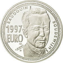 Belgio, medaglia, Euro Essai, Baudouin Ier, 1997, FDC, Rame-nichel