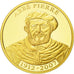 France, Medal, L'Abbé Pierre, 2007, MS(65-70), Copper Gilt