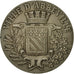 France, Médaille, Ville d'Abbeville, 1909, Rives, SPL, Argent