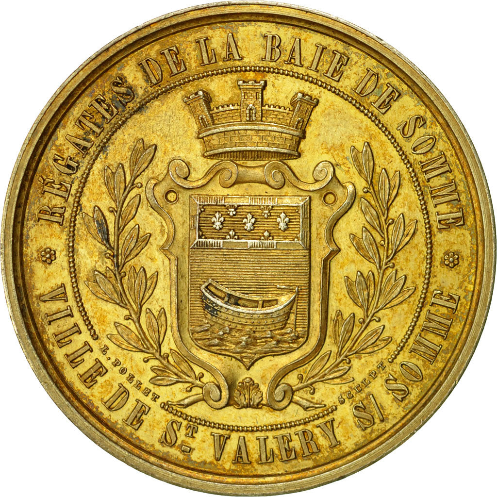 Frankrijk, Medaille, Voile, Régates de la Baie de Somme, St Valéry sur Somme
