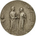 France, Medal, Médaille de mariage, 1918, AU(55-58), Silver