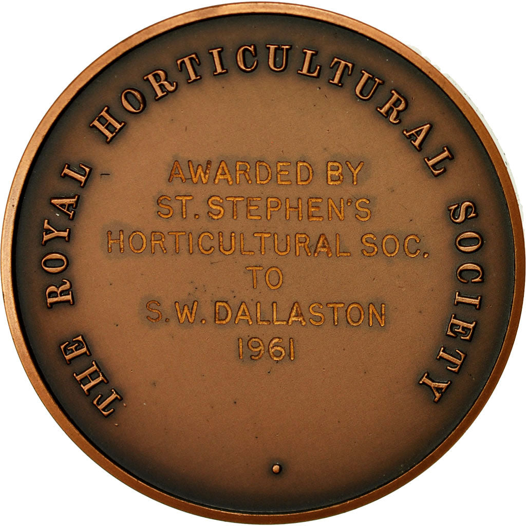 United Kingdom , Medal, The Royal Horticultural Society, 1961, MS(64), Copper