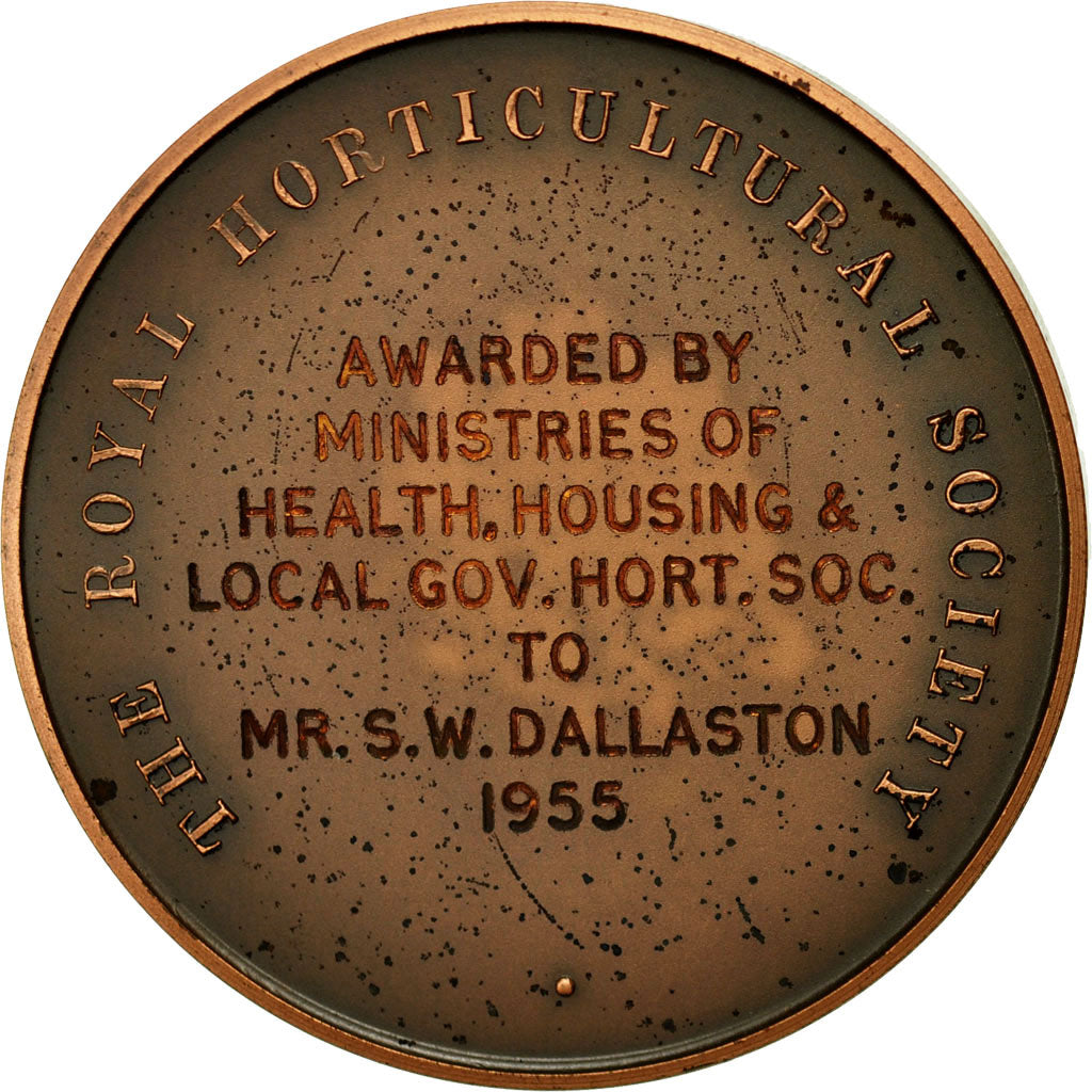 United Kingdom , Medal, The Royal Horticultural Society, 1955, MS(63), Copper