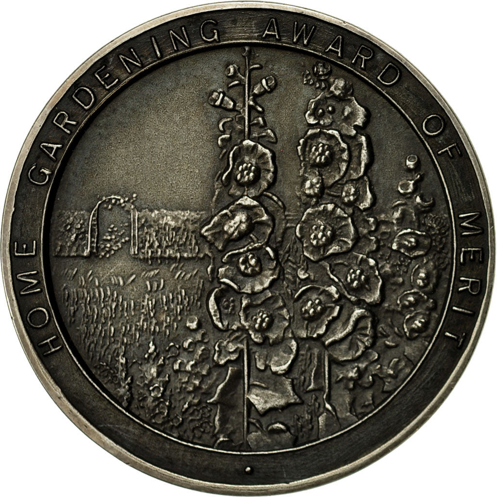 United Kingdom , Medal, Home Gardening  Award of Merit, MS(63), Silver