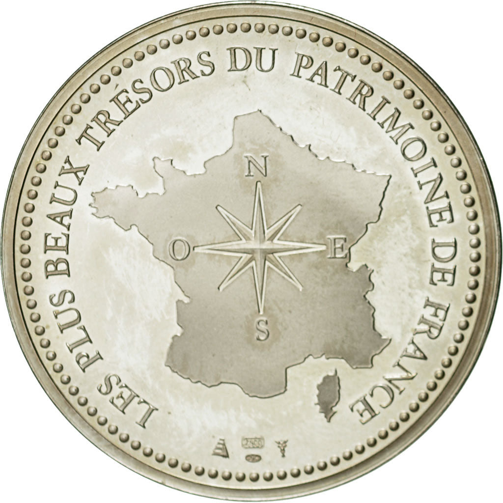 France, Medal, Le Mont Saint-Michel, MS(64), Silver