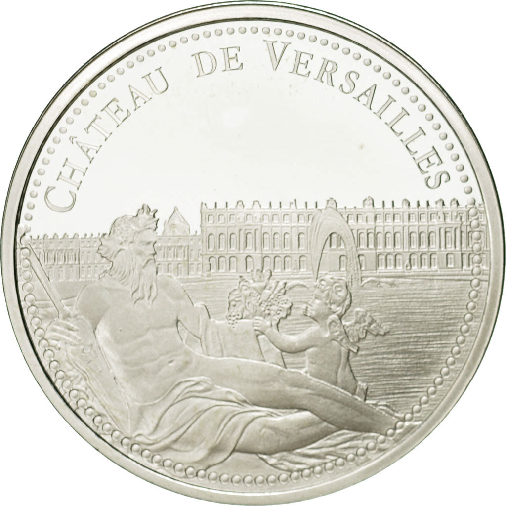 France, Medal, Le Château de Versailles, MS(65-70), Silver