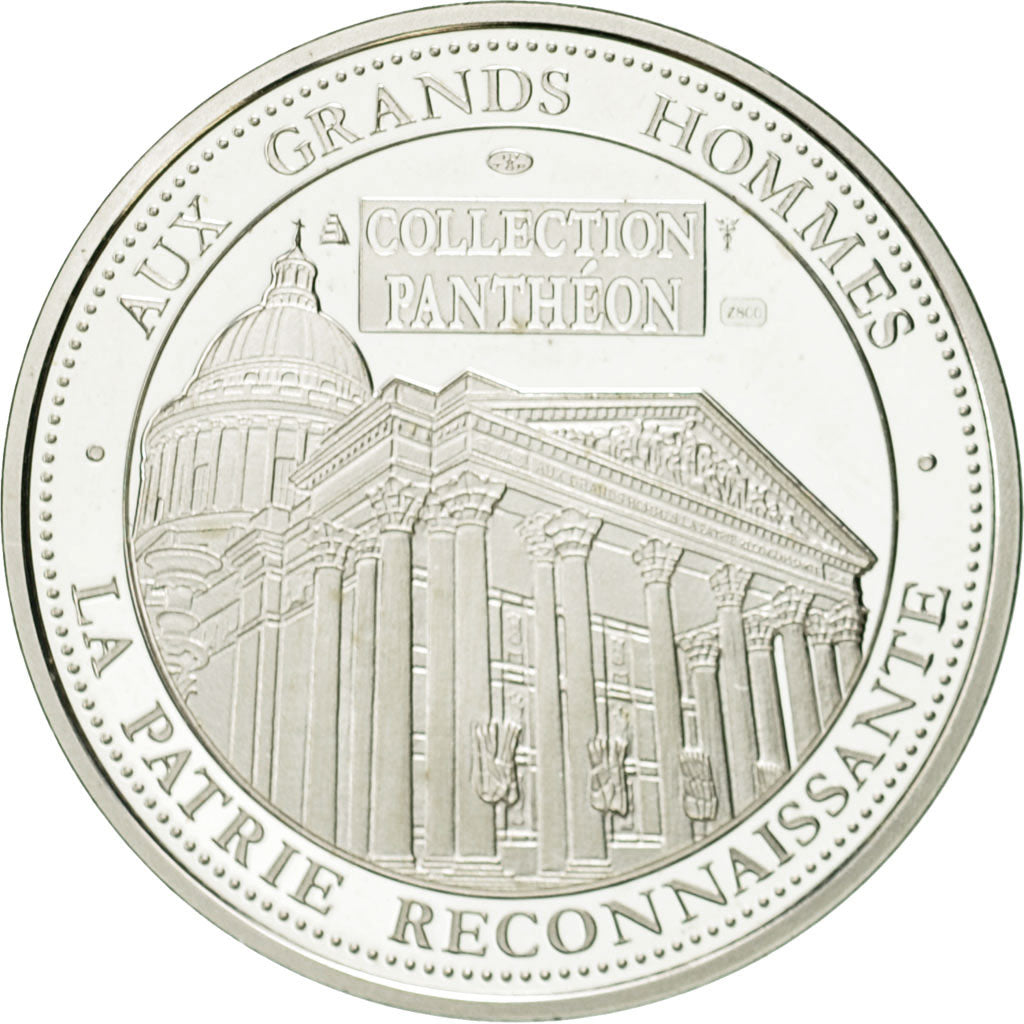 France, Médaille, Simone Veil, Collection Panthéon, FDC, Argent