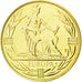 France, Medal, Ecu Europa, Europe Assise, 1980, Rodier, MS(65-70), Gilt Bronze