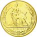 Frankreich, Medaille, Ecu Europa, Europe Assise, 1984, Rodier, STGL, Gilt Bronze