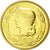 France, Medal, Ecu Europa, Marianne, 1989, Rodier, MS(65-70), Gilt Bronze