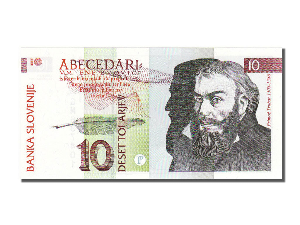 Slovenia, 10 Tolarjev, 1992, FDS