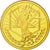 France, Medal, L'Europe, La Semeuse, 2000, MS(65-70), Gilt Bronze