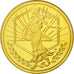 France, Medal, L'Europe, La Semeuse, 2000, MS(65-70), Gilt Bronze