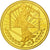 France, Medal, L'Europe, La Semeuse, 2001, MS(64), Gilt Bronze