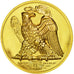 France, Medal, Napoléon Ier en Egypte, Bovy, Restrike, MS(64), Gilt Bronze