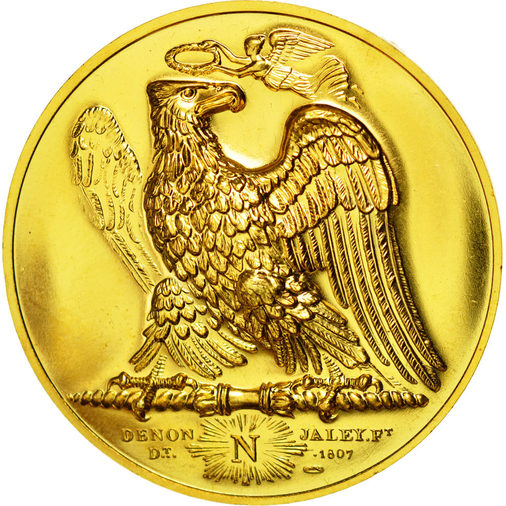 France, Médaille, Napoléon Ier, Mémorial de St. Hélène, Denon, Refrappe