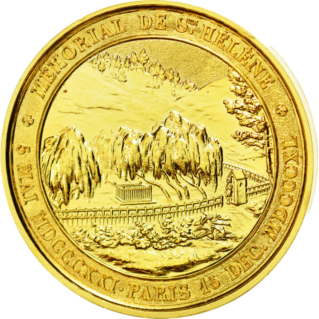 France, Médaille, Napoléon Ier, Mémorial de St. Hélène, Denon, Refrappe