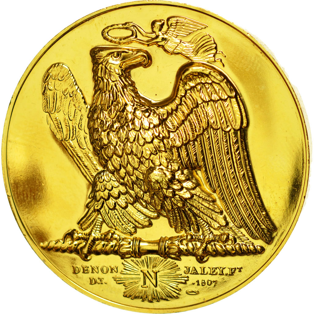 France, Medal, Napoléon Ier, En l'An XII, le Code Civil est Décrété, Denon