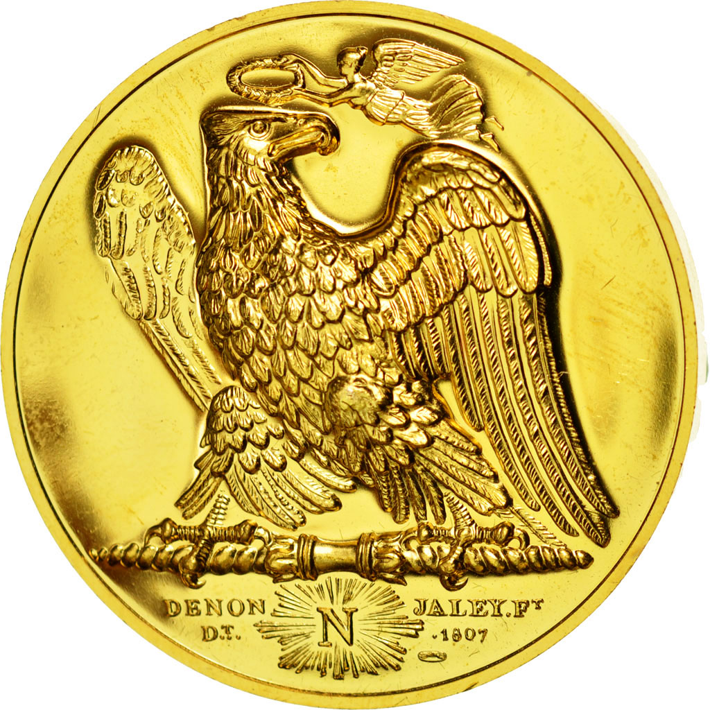France, Médaille, Napoleon Ier , Bataille de Marengo, Denon, Refrappe, SPL+