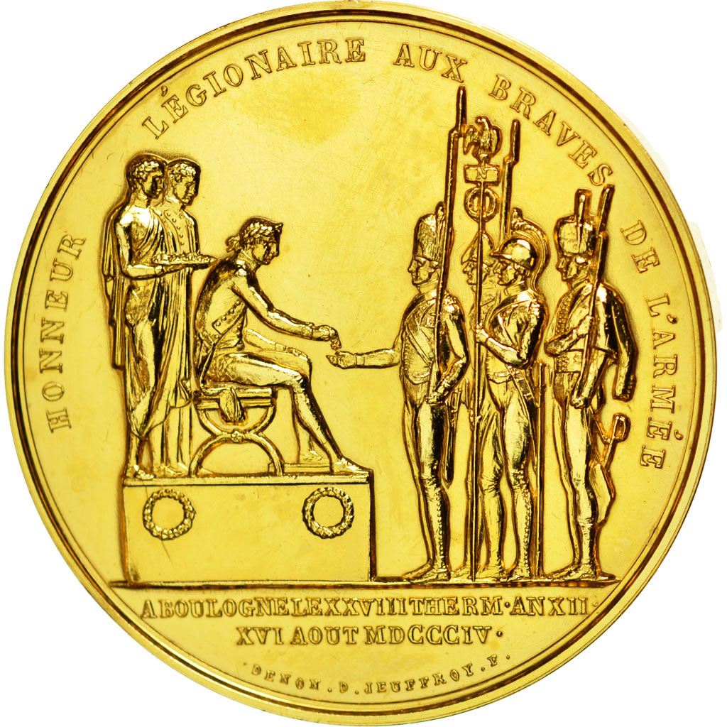 Francja, Medal, Napoléon Ier, Honneur Légionnaire au Camp de Boulogne, Denon