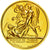 France, Medal, Napoléon, Bataille de Wagram, Denon, Restrike, MS(64), Gilt
