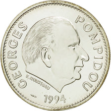 Francia, medalla, Les Présidents de la République, Georges Pompidou, Rousseau
