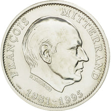 Francia, medaglia, Les Présidents de la République, François Mitterrand