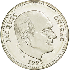 France, Médaille, Les Présidents de la République, Jacques Chirac, 1995, FDC