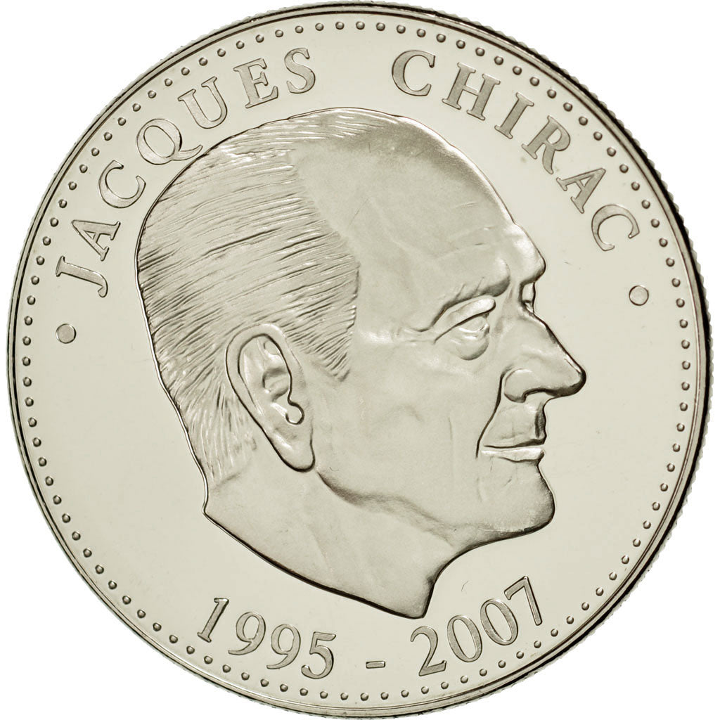 France, Médaille, Les Présidents de la République, Jacques Chirac, FDC