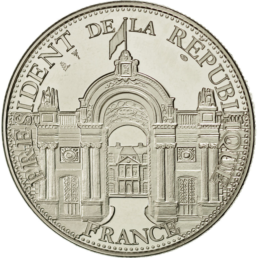 France, Medal, Les Présidents de la République, E.Macron, MS(65-70)