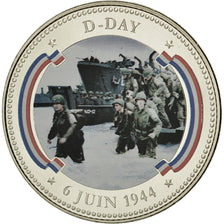 France, Médaille, Seconde Guerre Mondiale, D-Day, FDC, Copper-nickel