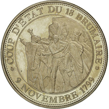 France, Médaille, Napoléon Ier, Coup d'Etat du 18 Brumaire, FDC, Copper-nickel