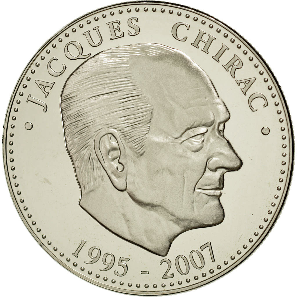 Frankreich, Medaille, Les Présidents de la République, Jacques Chirac, STGL