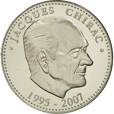 Frankreich, Medaille, Les Présidents de la République, Jacques Chirac, STGL