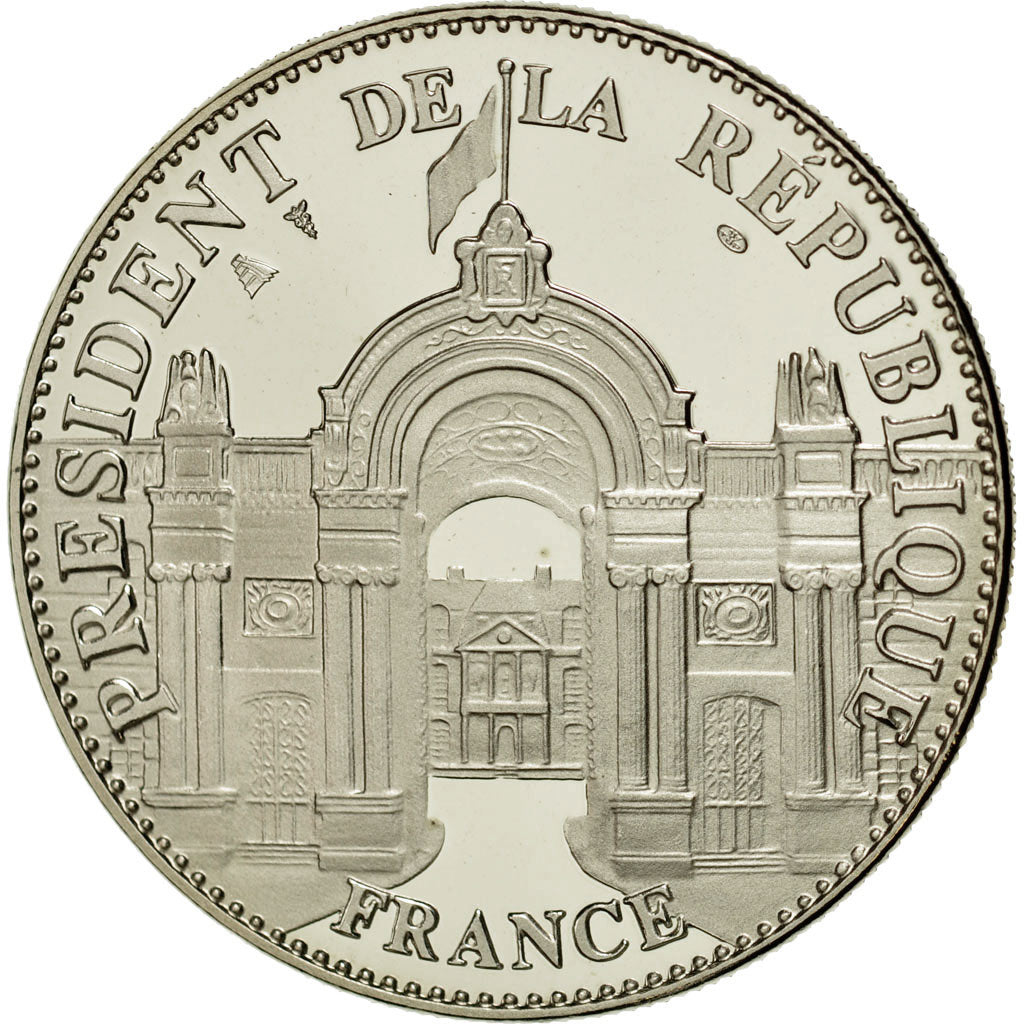 Francia, medaglia, Les Présidents de la République, Jacques Chirac, FDC