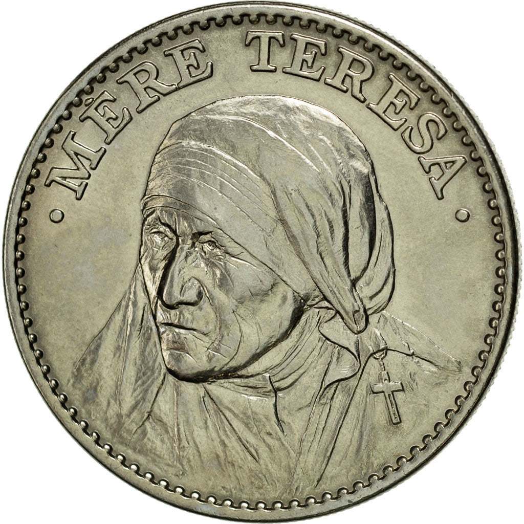 France, Medal, Mère Thérésa, Prix Nobel de la Paix 1979, MS(65-70)