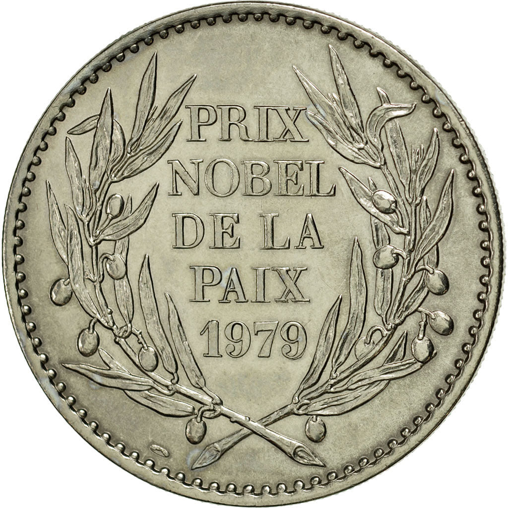 France, Medal, Mère Thérésa, Prix Nobel de la Paix 1979, MS(65-70)