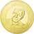 France, Medal, Nelson Mandela, MS(65-70), Copper-Nickel Gilt