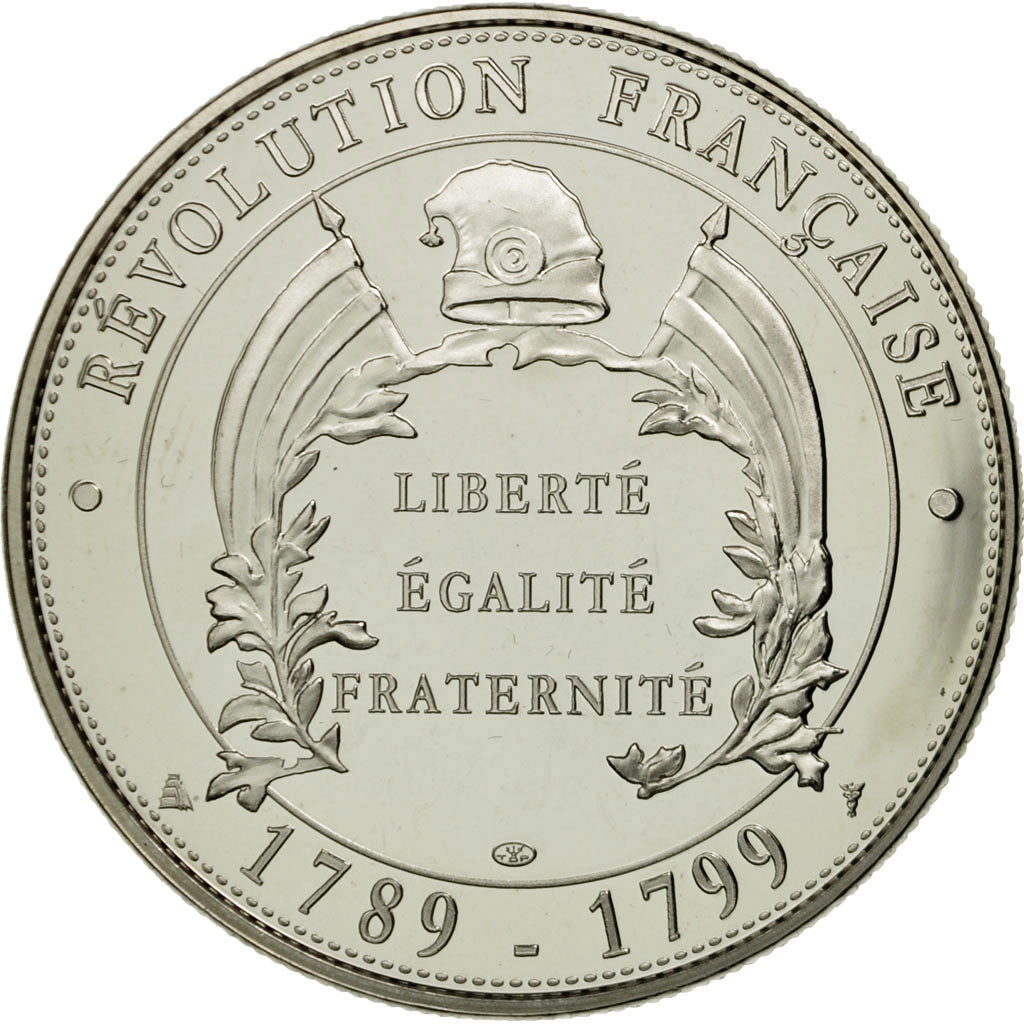 France, Medal, Révolution Française, La République, MS(65-70), Copper-nickel