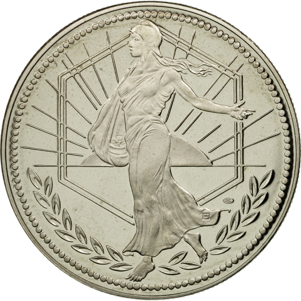 France, Medal, 50 ème Anniversaire de la Vème République, 2008, MS(65-70)