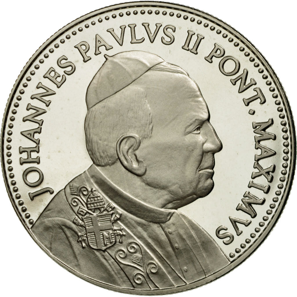 Vatican, Medal, Le Pape Jean-Paul II, MS(65-70), Copper-nickel