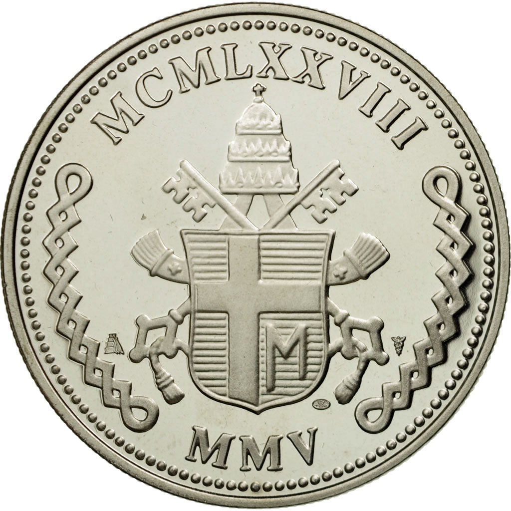 Vatican, Medal, Le Pape Jean-Paul II, MS(65-70), Copper-nickel