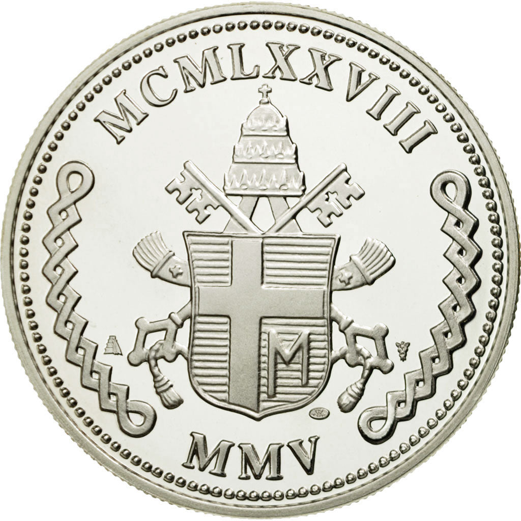Vatican, Medal, Le Pape Jean-Paul II, MS(65-70), Silver