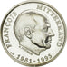 Francia, medaglia, Les Présidents de la République, François Mitterrand