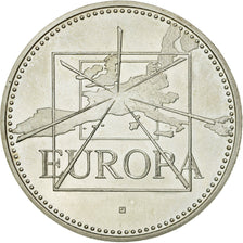 France, Medal, Ecu Europa, 1996, Jimenez, MS(65-70), Silver