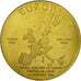 France, Medal, Europa, Essai n°1 Euro, 1995, MS(65-70), Bronze