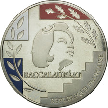 France, Medal, Baccalauréat, MS(65-70), Copper Plated Silver